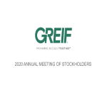 Annual Meeting of Stockholders 2020
