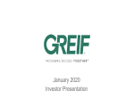 January 2020 Investor Presentation