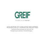 Greif acquires Caraustar Industries