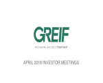 April 2018 Investor presentation