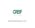 July 2017 Investor Presentation